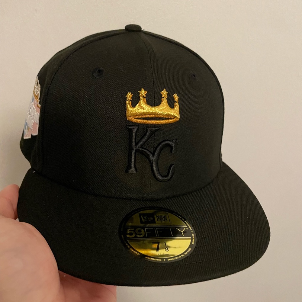 Hat club noho exclusive Kansas City royals 2012 all star game patch lost Rushmor